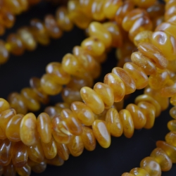 Baltic amber bracelet - chips style